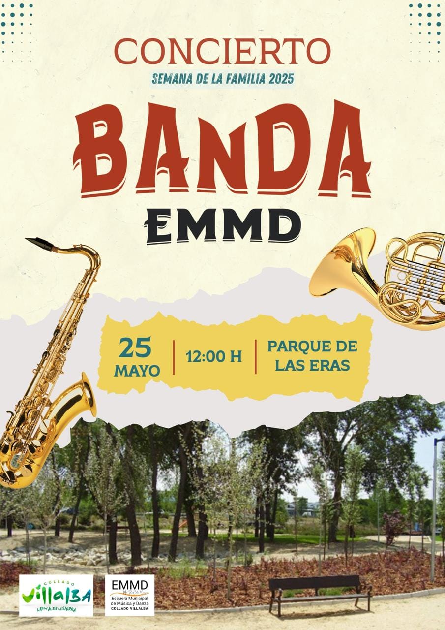 Concierto familiar al aire libre de la EMMD