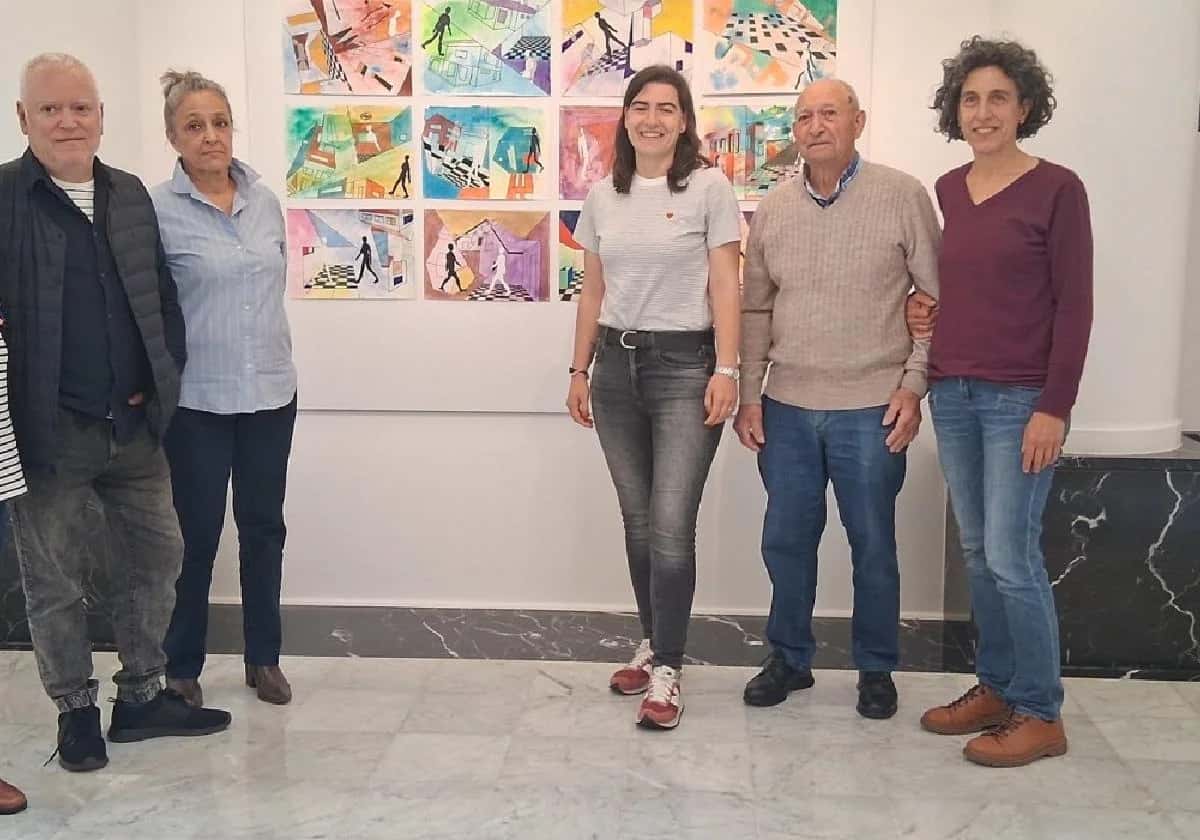 El Amaia muestra la obra de artistas desde los 6 hasta los 93 años