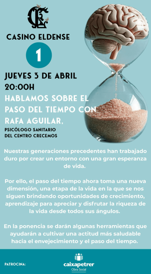 Charlas sobre Salud mental: LA SOCIEDAD INSATISFECHA