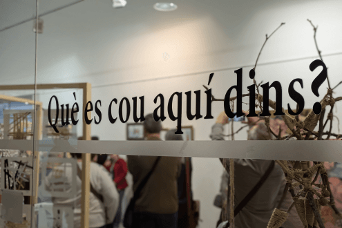 Visita comentada de l'exposici贸 Projectes Lab expandit: Obres en di脿leg
