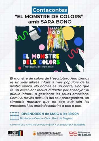 Cuentacuentos 'El monstruo de colores'