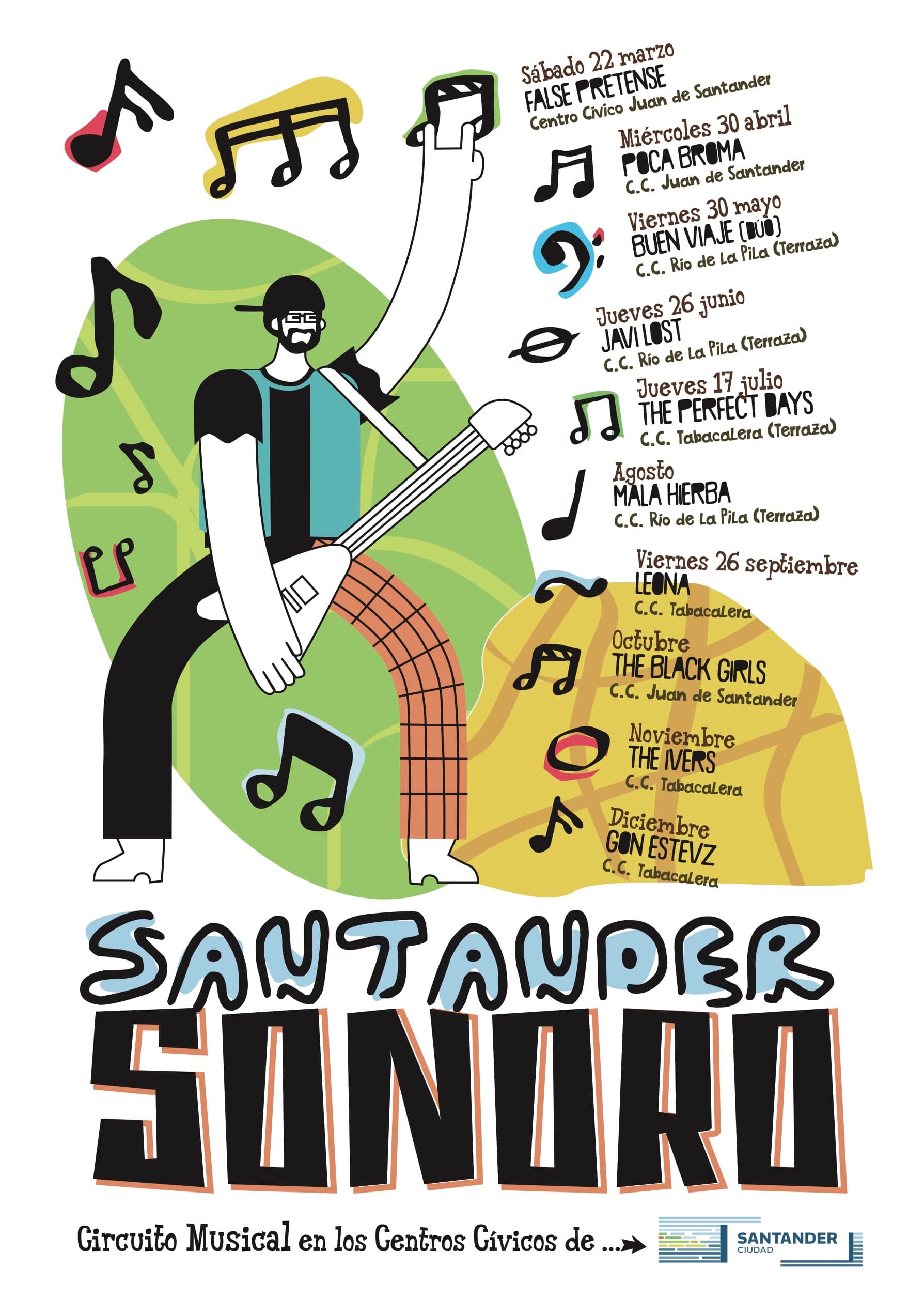 False Pretense inauguran el circuito musical Santander Sonoro