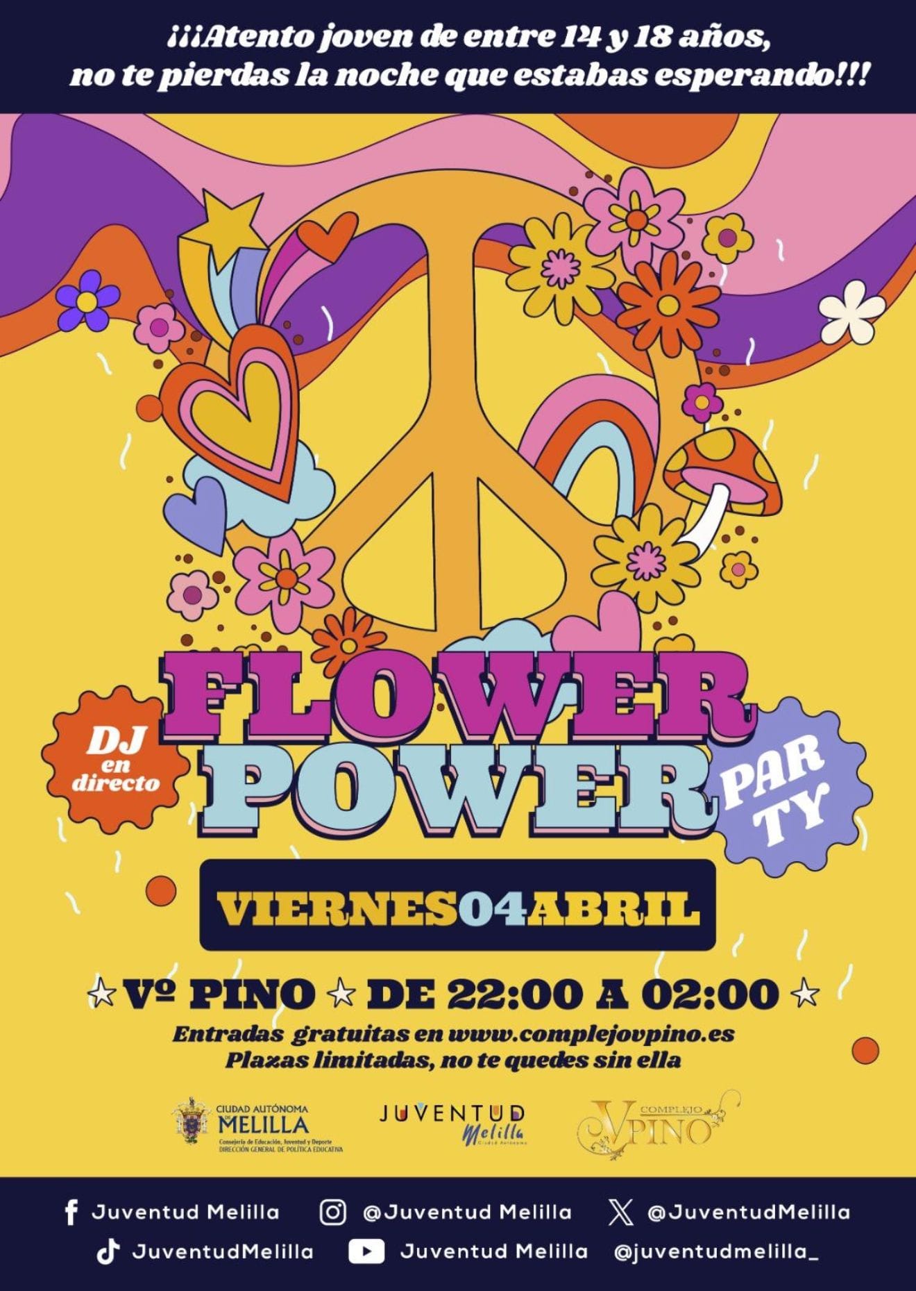 Fiesta Joven 2025 - Flower Power Party