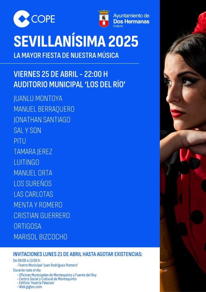 SEVILLANÍSIMA 2025- LA MAYOR FIESTA DE NUESTRA MÚSICA-