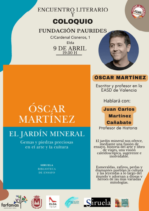Encuentro Literario y Coloquio: EL JARDÍN MINERAL
