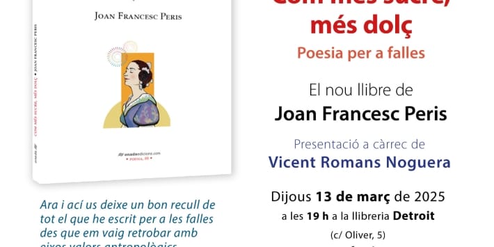 Presentación: «Com més sucre més dolç»