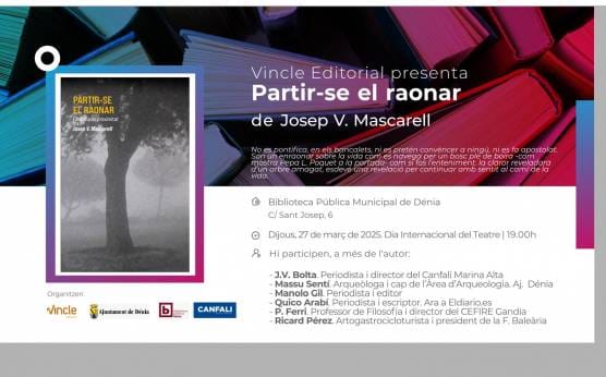 Presentación del libro "Partir-se el raonar. Filosofia de proximitat"