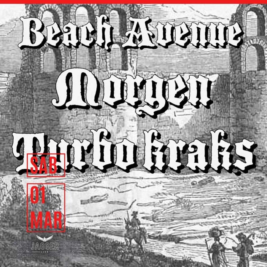 CONCERTO | Beach Avenue + Morgen + Turbo Kraks