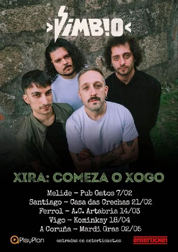 Vimbio y su gira 'Comeza o Xogo'
