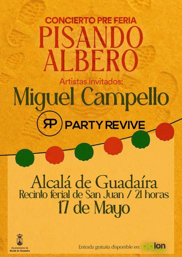 Concierto Preferia Pisando Albero