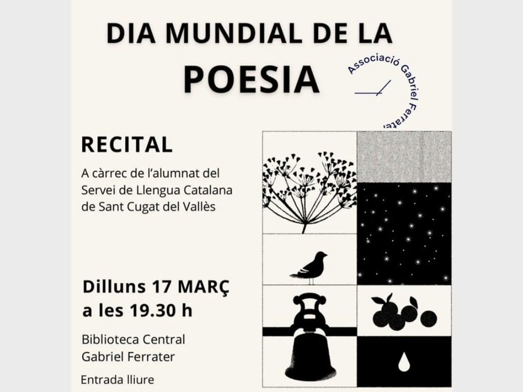 Recital. Dia Mundial de la Poesia