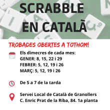 Vine a jugar Scrabble en Català