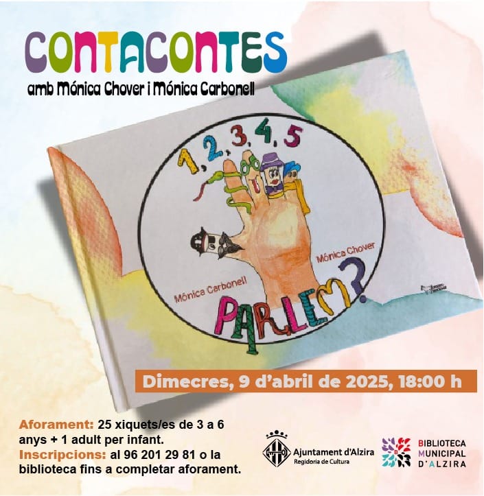 Contacontes amb Mónica Chover i Mónica Carbonell
