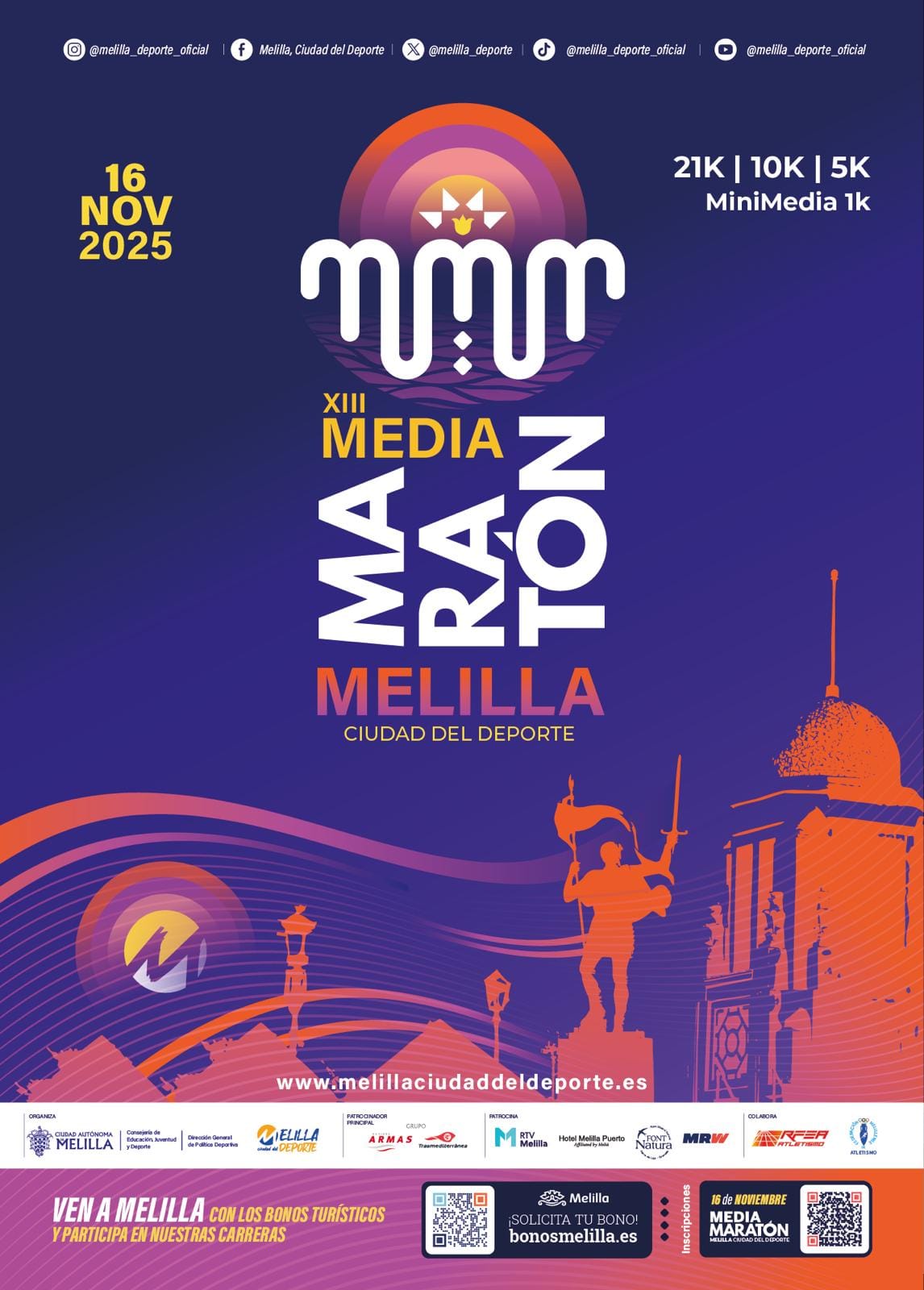 XIII Media Marat贸n ''Melilla, Ciudad del Deporte''