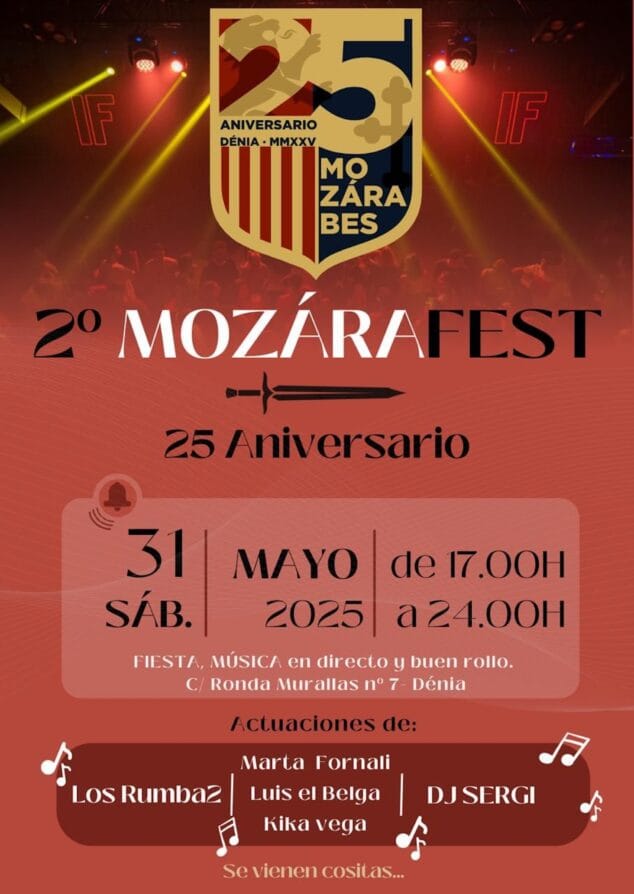 25 Aniversario de la filà Mozárabes