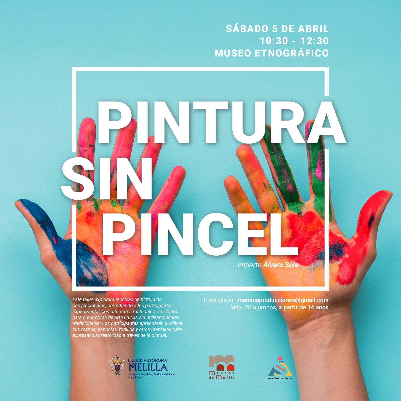 Taller 'Pintura sin pincel'