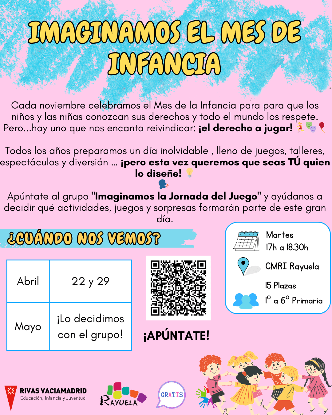 Preparemos el mes de la infancia de forma colectiva