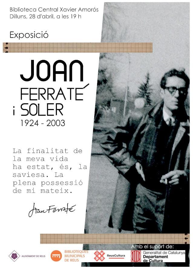 Exposición Joan Ferraté i Solé