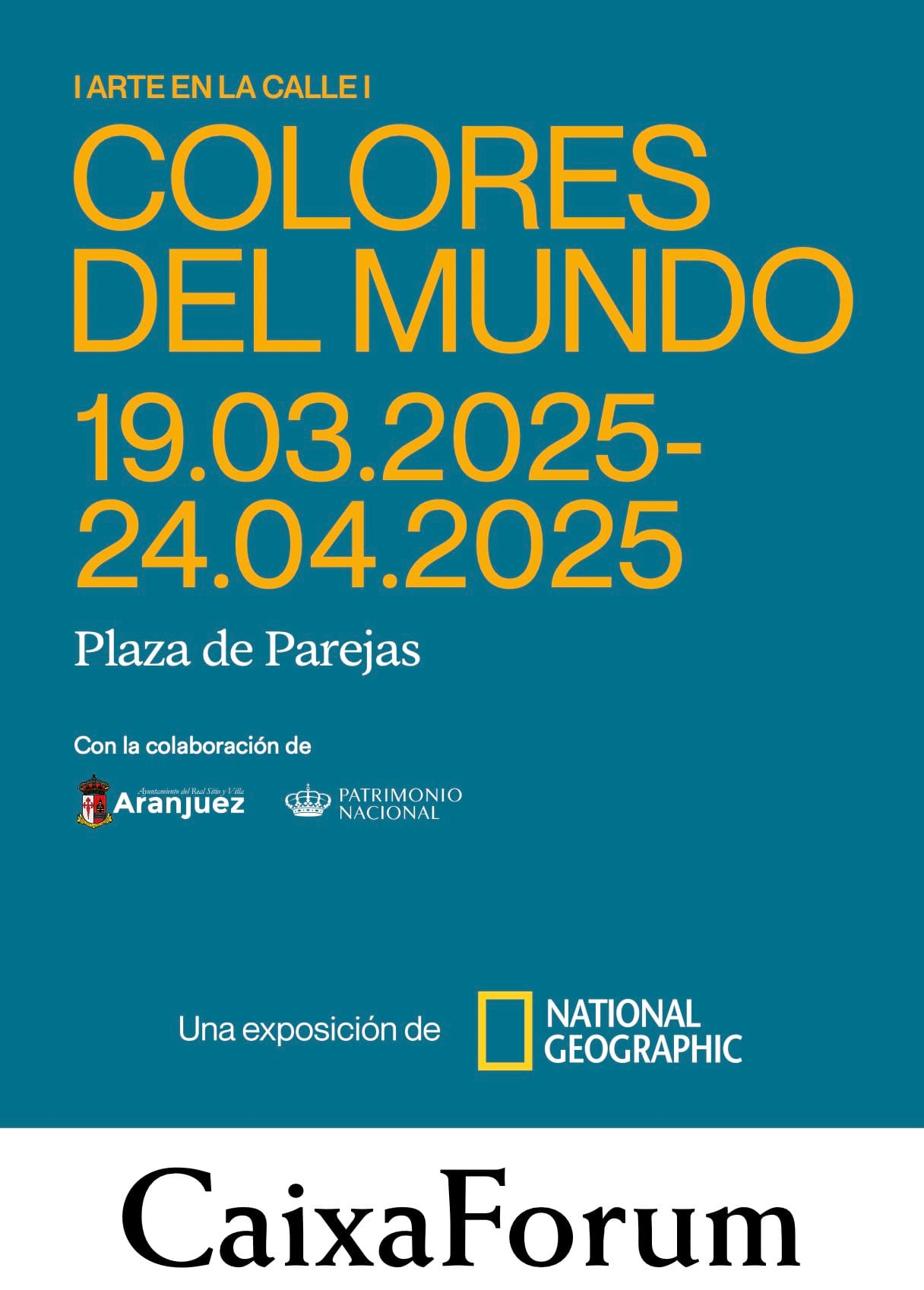 ARTE EN LA CALLE. COLORES DEL MUNDO. UNA EXPOSICIÓN DE NATIONAL GEOGRAPHIC