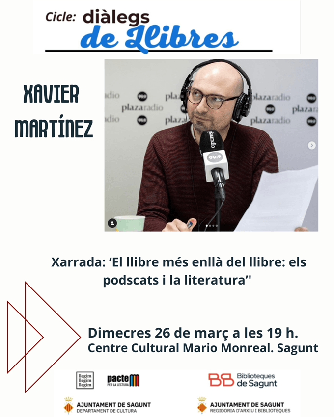 Diàleg de Llibres con Xavier Martínez