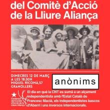 Centenari del Comitè d'Acció de la Lliure Aliança