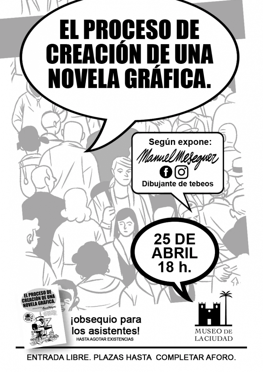 Taller: “Proceso de creación de la novela gráfica y el comic”