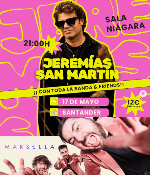 Jeremías San Martín y Marsella en el Niágara