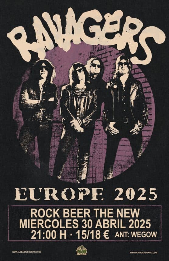 Ravagers presentan su nuevo disco, “On The Loose”