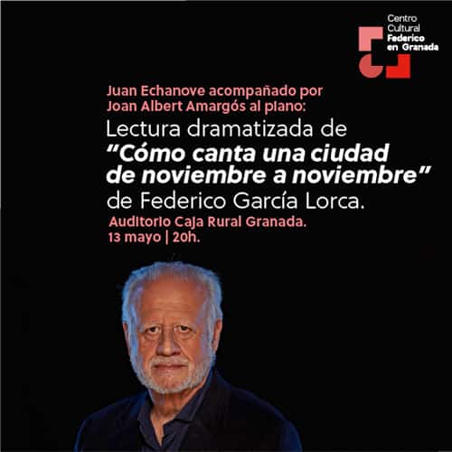 Juan Echanove - Joan Albert Amargós (piano)