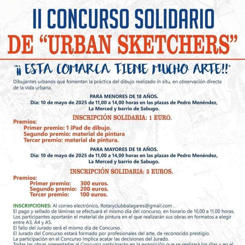 II Concurso Solidario «Urban Sketchers»
