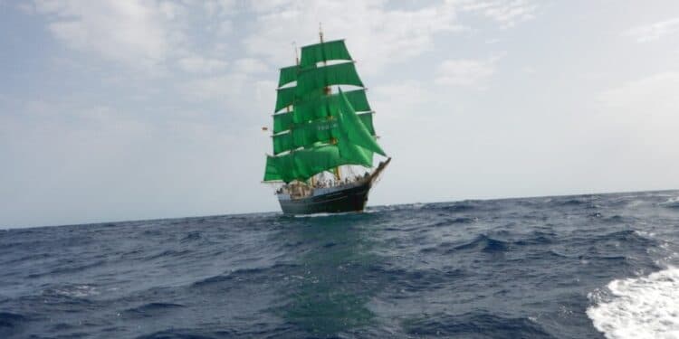 Visita del velero Alexander von Humboldt II
