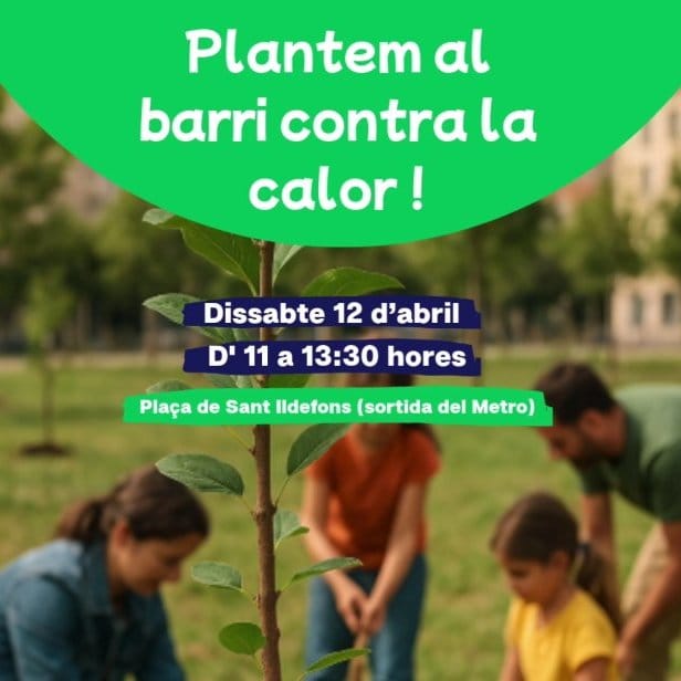 Plantada Comunitària per a un Sant Ildefons més verd!
