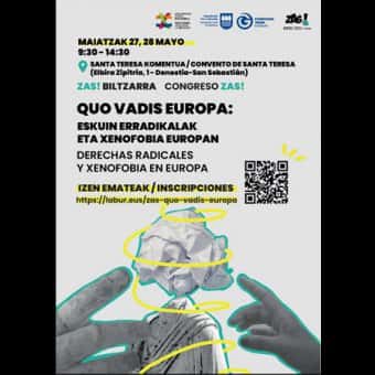 Jornadas: "Quo Vadis Europa: Derechas radicales y xenofobia en Europa"