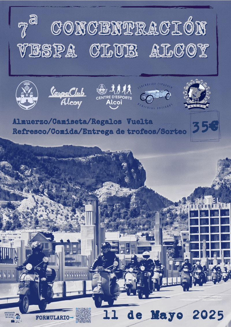 7º Concentración Vespa Club Alcoy