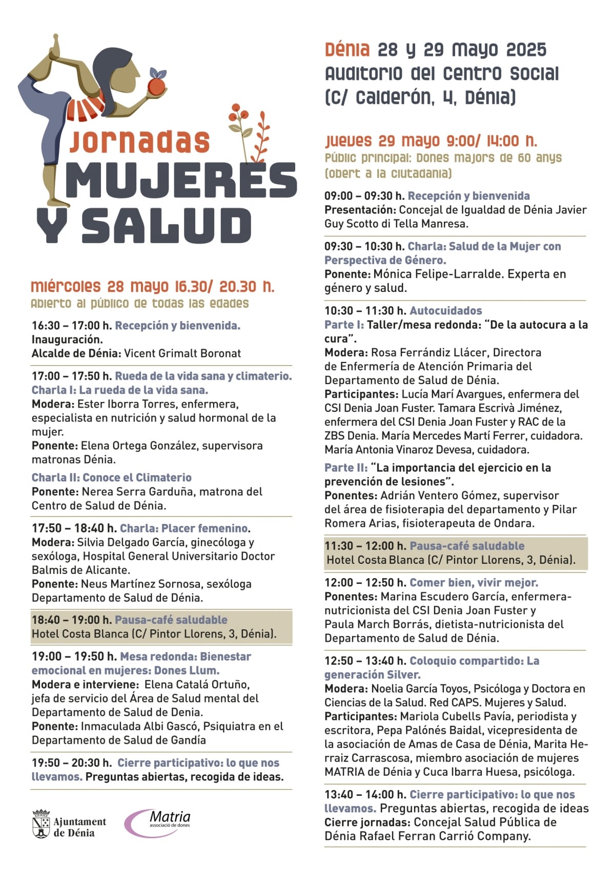 Jornadas "Mujeres y Salud"