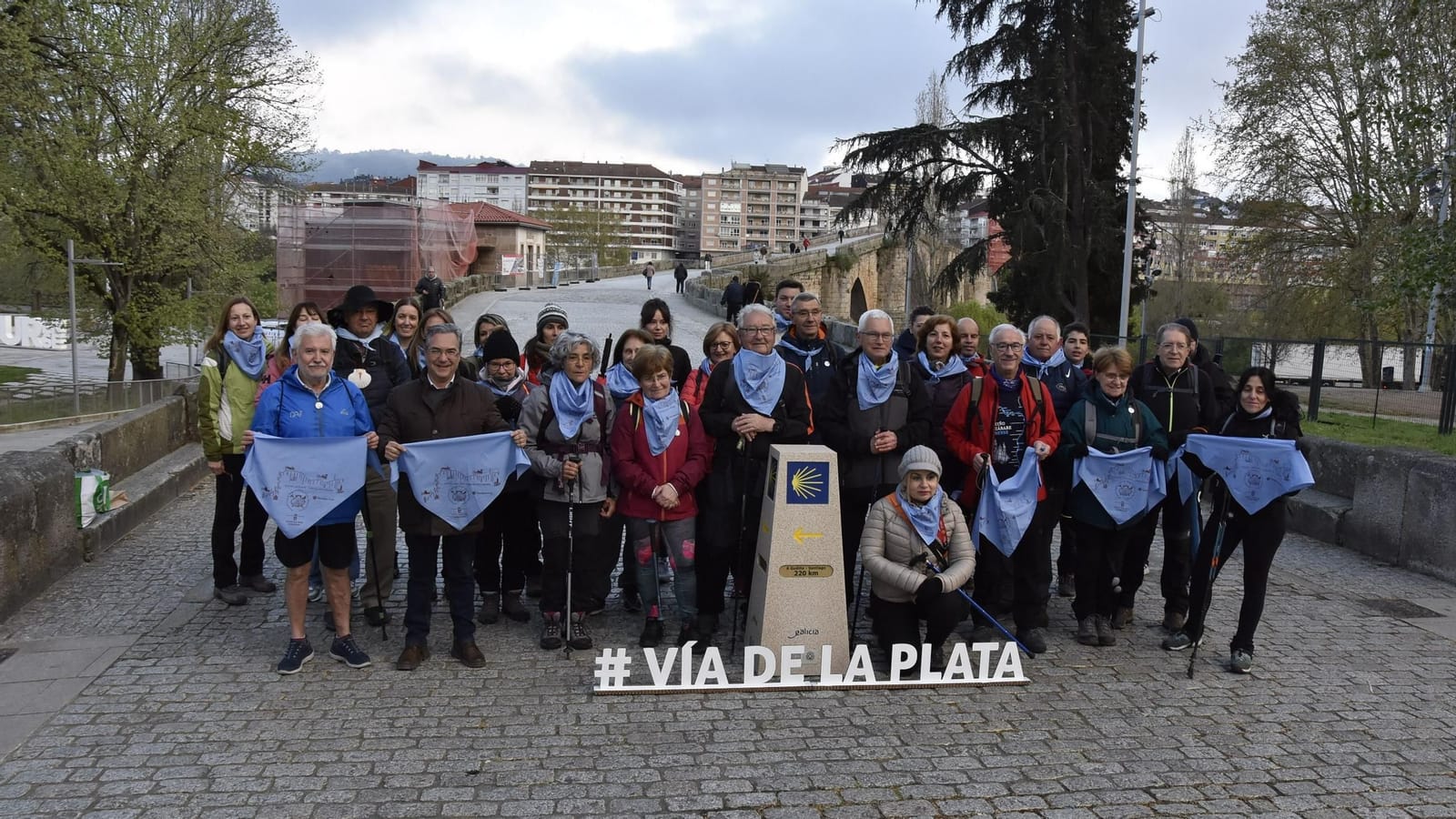 Peregrinación por la Vía da Plata