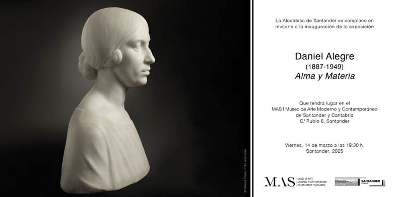 Inauguración de la exposición "Daniel Alegre. Alma y Materia"