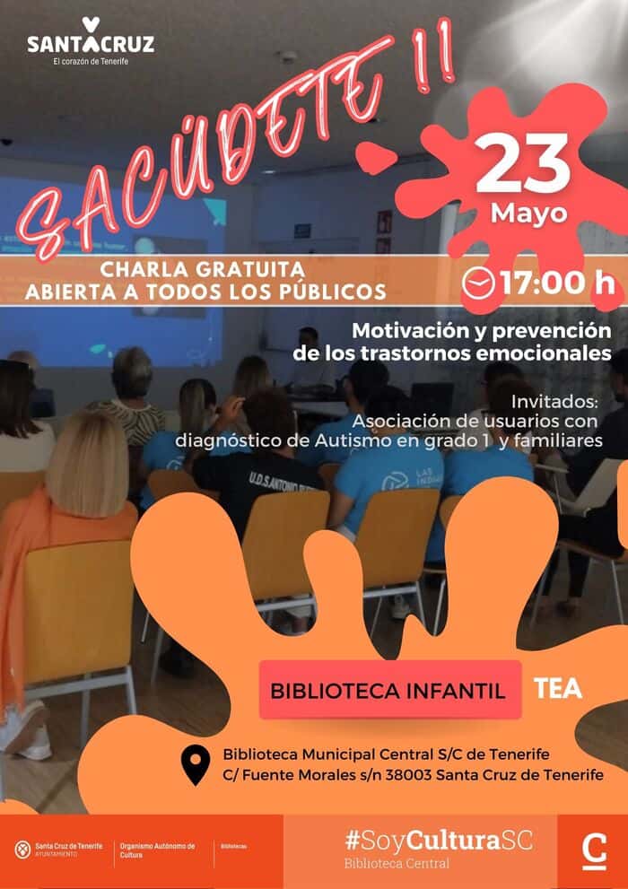 SACÚDETE. CHARLAS MOTIVACIONALES