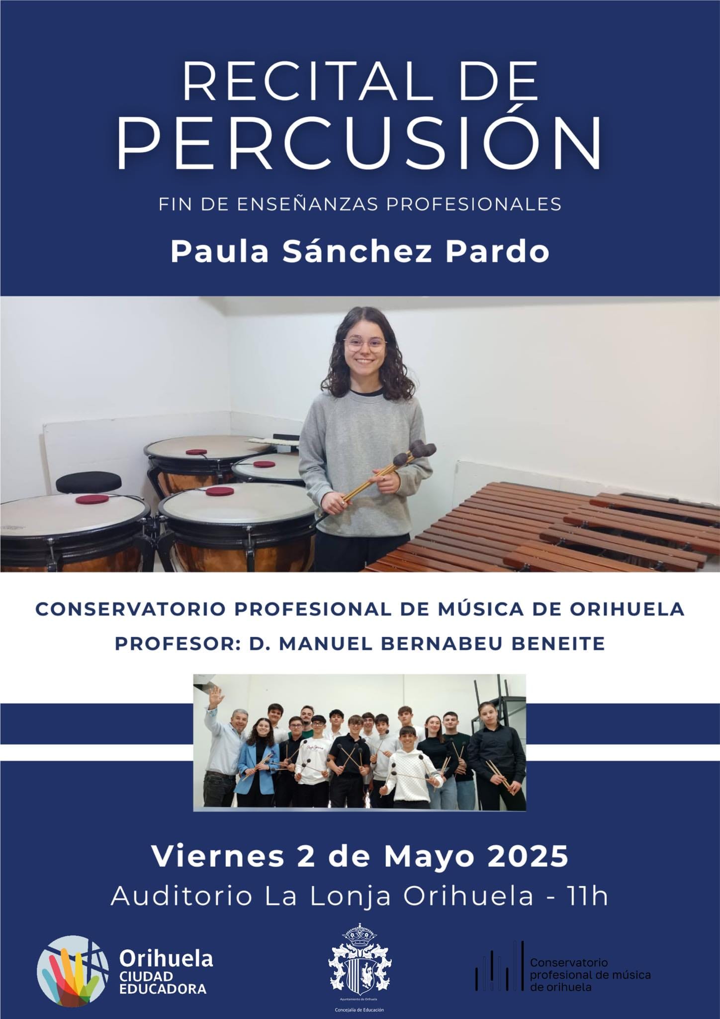 Recital de percusión