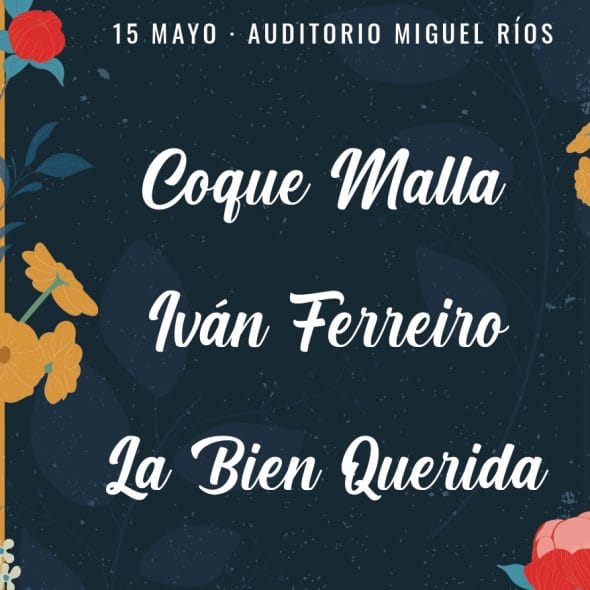 Fiestas de Rivas 2025: Concierto de Coque Malla, IvĂĄn Ferreiro y La Bien Querida
