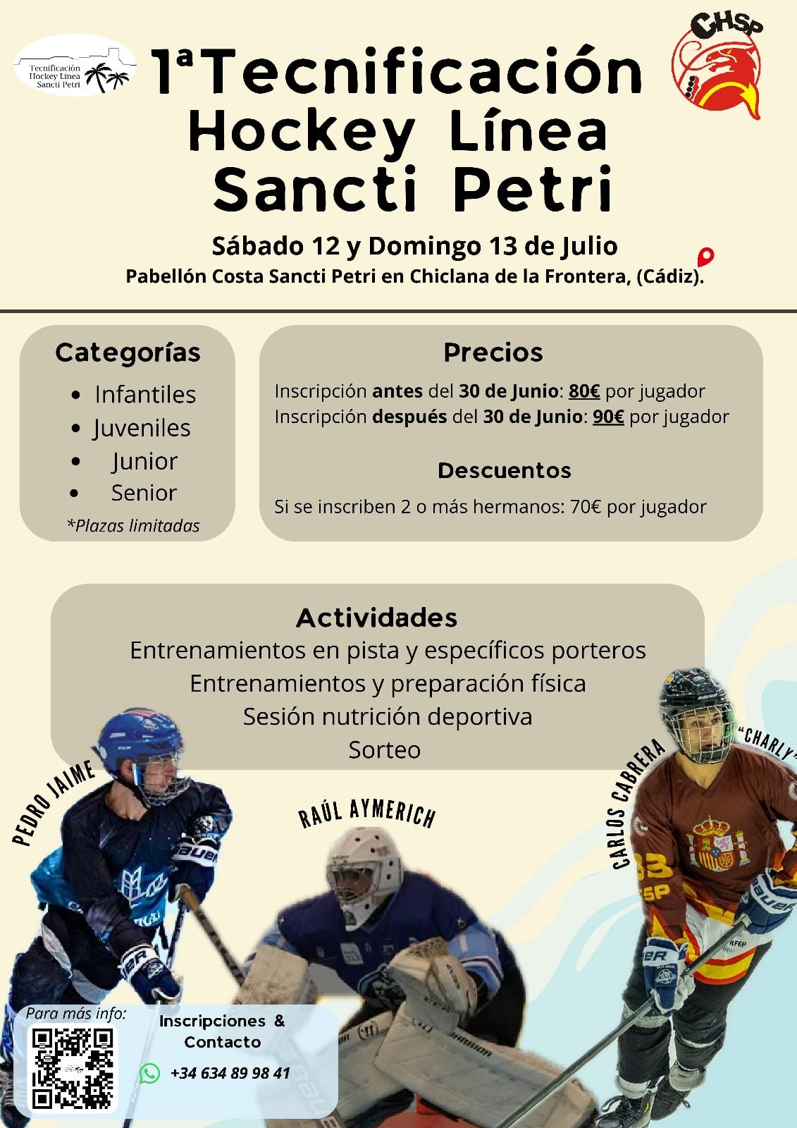 Tecnificación Hockey Línea Sancti Petri