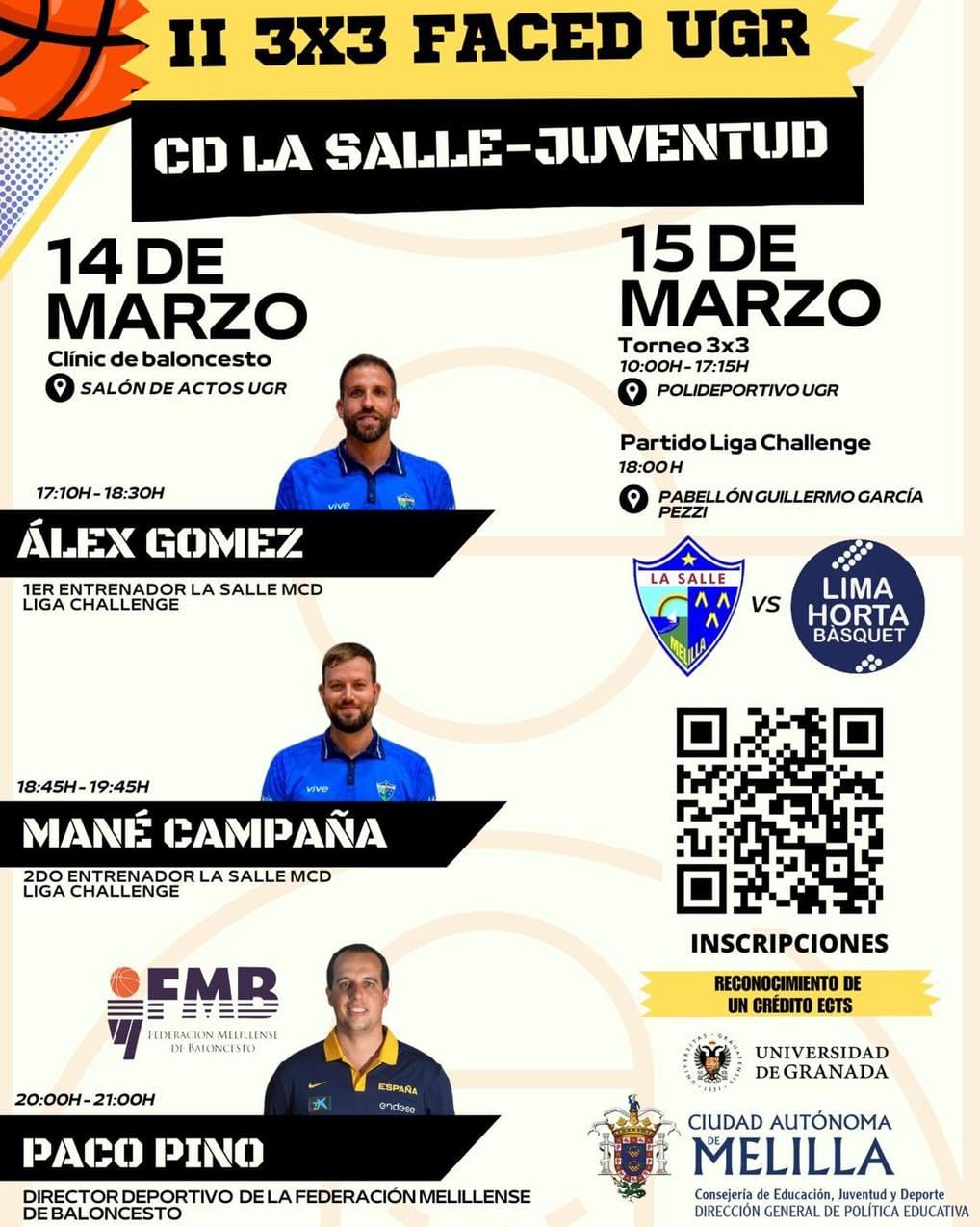 II Jornadas 3x3 Faced UGR - CD La Salle-Juventud