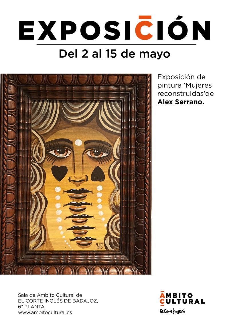 Exposición de pintura ‘Mujeres reconstruidas’ de Alex Serrano