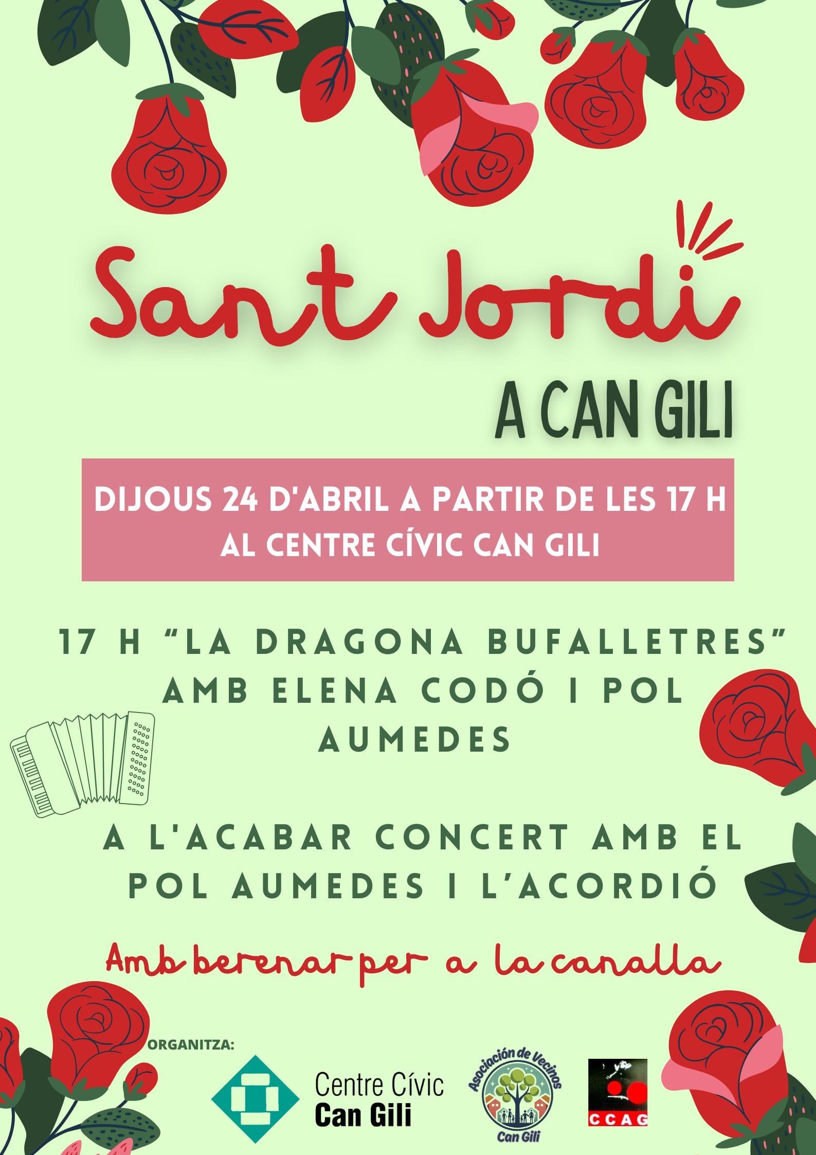 Sant Jordi «La Dragona Bufalletres» a Can Gili