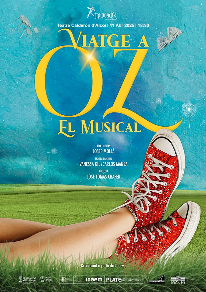 Musical: «Viatge a Oz» Josep Mollà, Vanessa Gil, Carlos Mansa, Jose Tomàs Cháfer