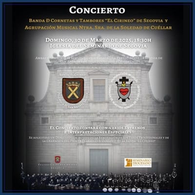 Concierto Bandas Cornetas y Tambores Semana Santa 2025