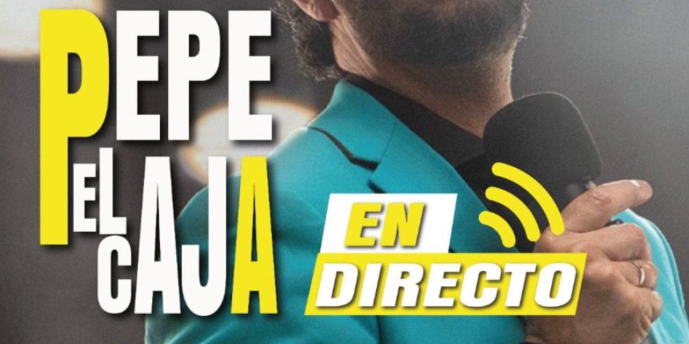 Pepe El Caja, en directo