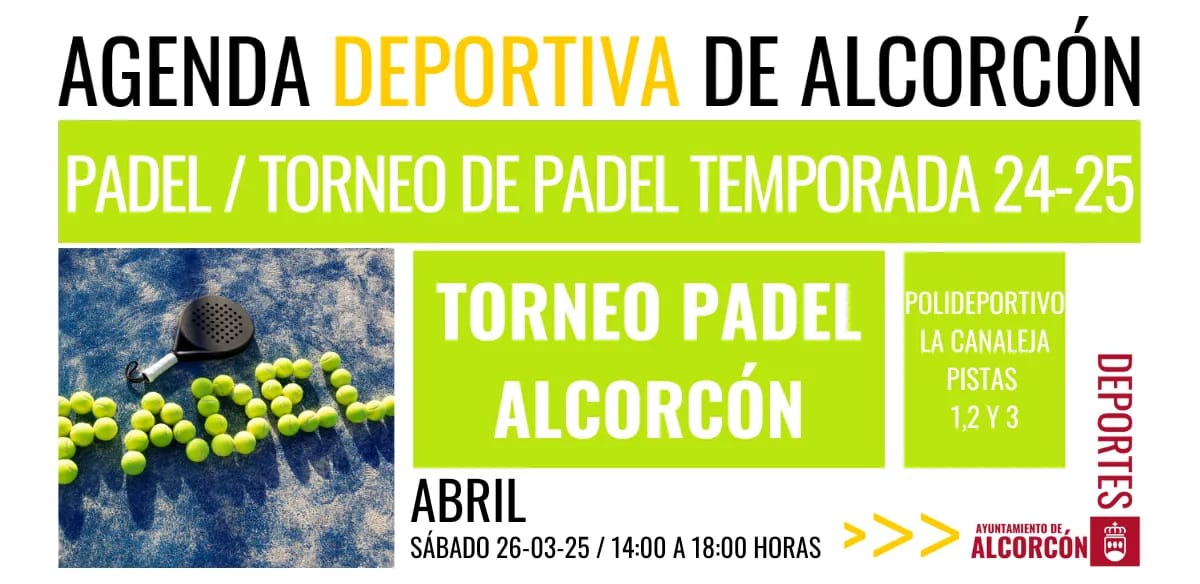 Torneo de Padel Temporada 24/25