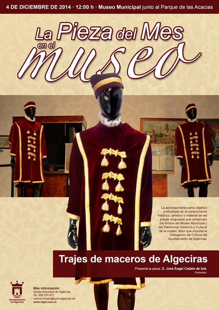 La pieza del mes en el Museo: Trajes de maceros de Algeciras