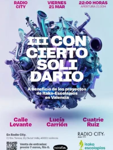 III Concierto Solidario Itaka-Escolapios Valencia